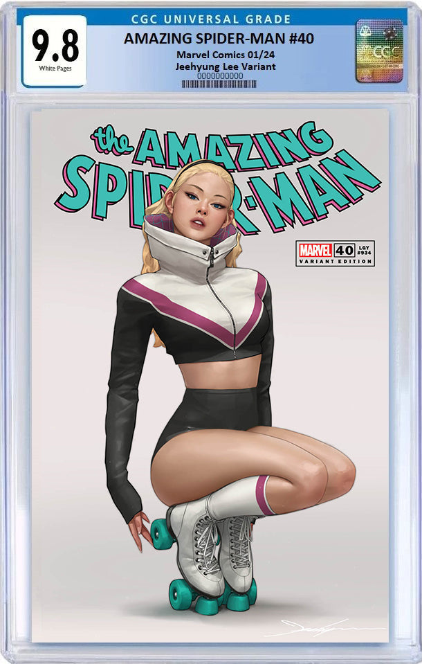 Amazing Spider-Man #40 Jeehyung Lee Spider-Gwen Rollerskate Variant (12/20/2023) Marvel