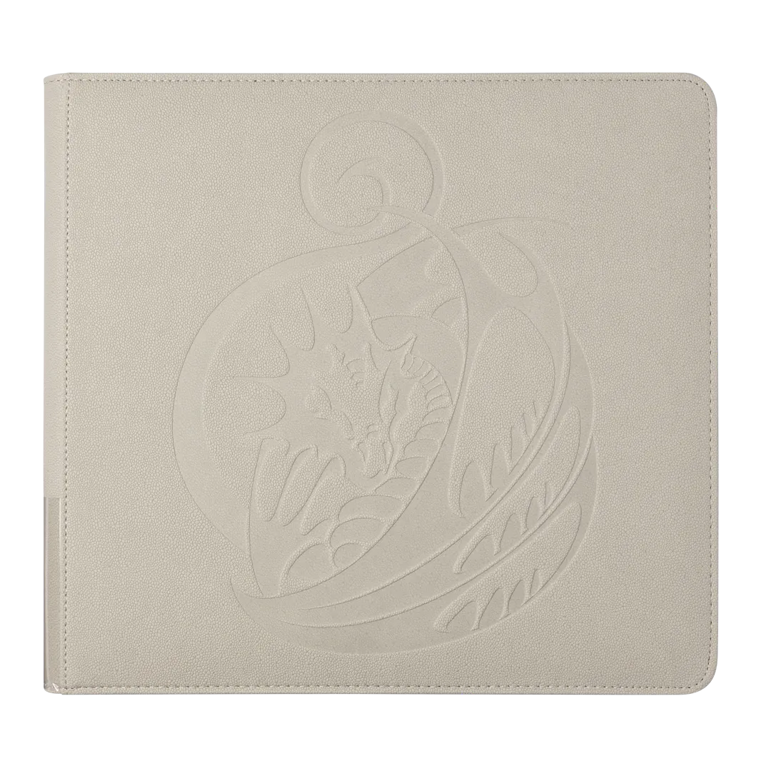 Card Codex Zipster Binder - XL - Ashen White
