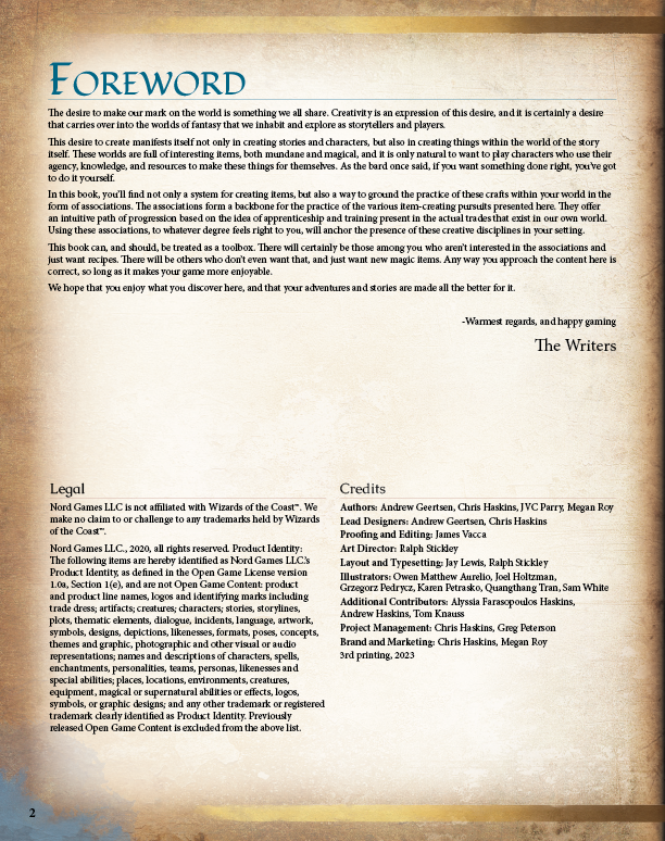 Alchemy, Crafting & Enchanting Hardcover (5E)