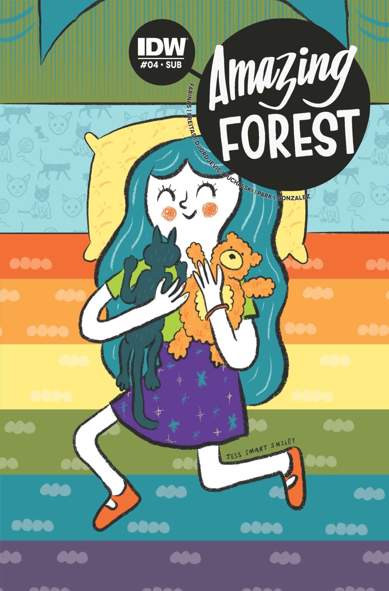 Amazing Forest 4 Sub IDW 2016