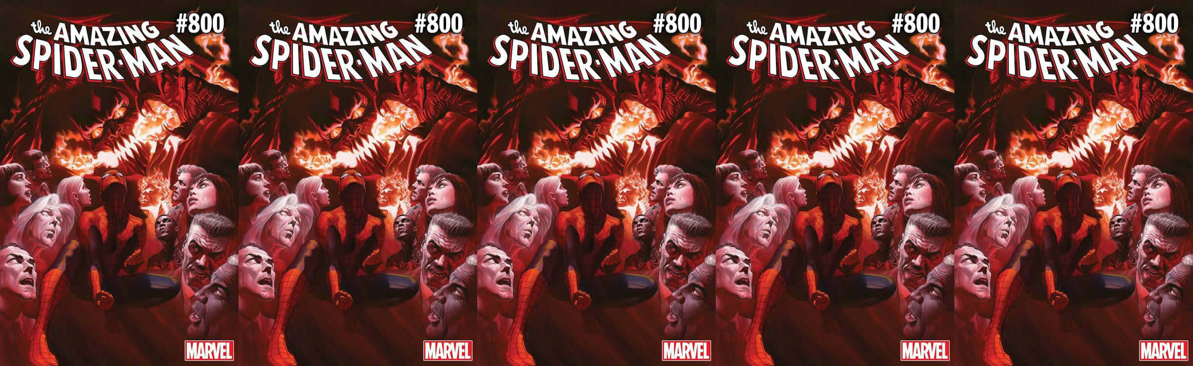 Amazing Spider-Man 800 Marvel 2018 Legacy Alex Ross Dan Slott Red Goblin