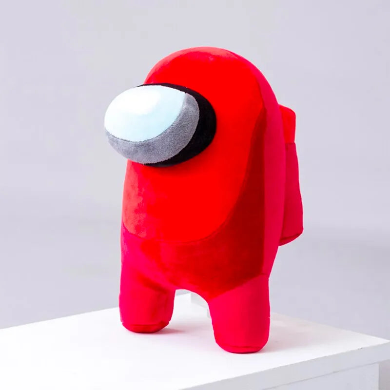 Among Us Cute Plush Stuffed Collectible toys (Red) kawaii Video Game Characters