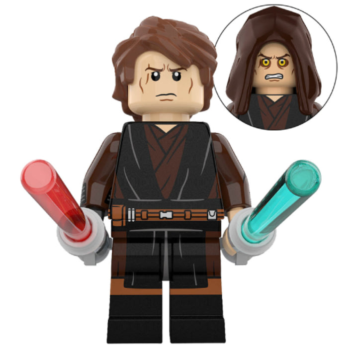 Anakin Skywalker Star Wars Lego Minifigures Custom Toys