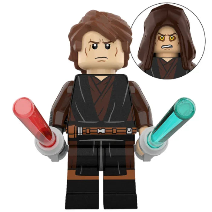Anakin Skywalker Star Wars Lego Minifigures Custom Toys