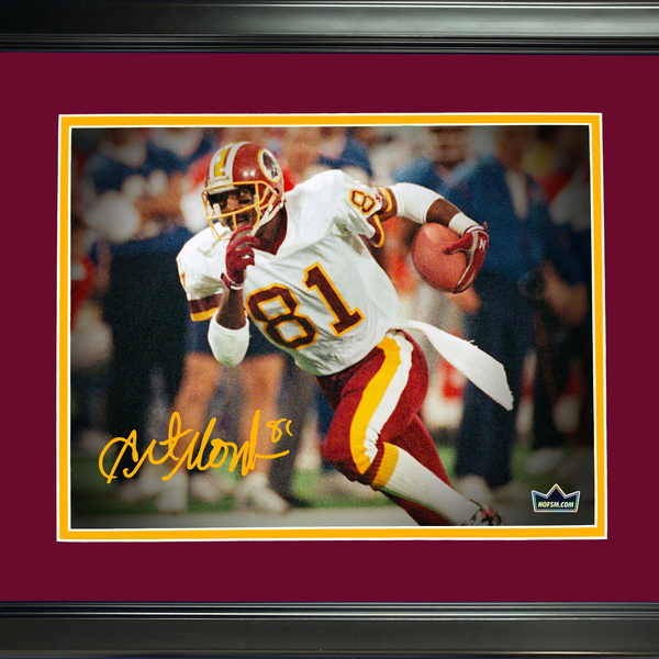 art monk signed football helmet Framed Art Monk Facsimile Laser Engraved Signature Auto Washington Com