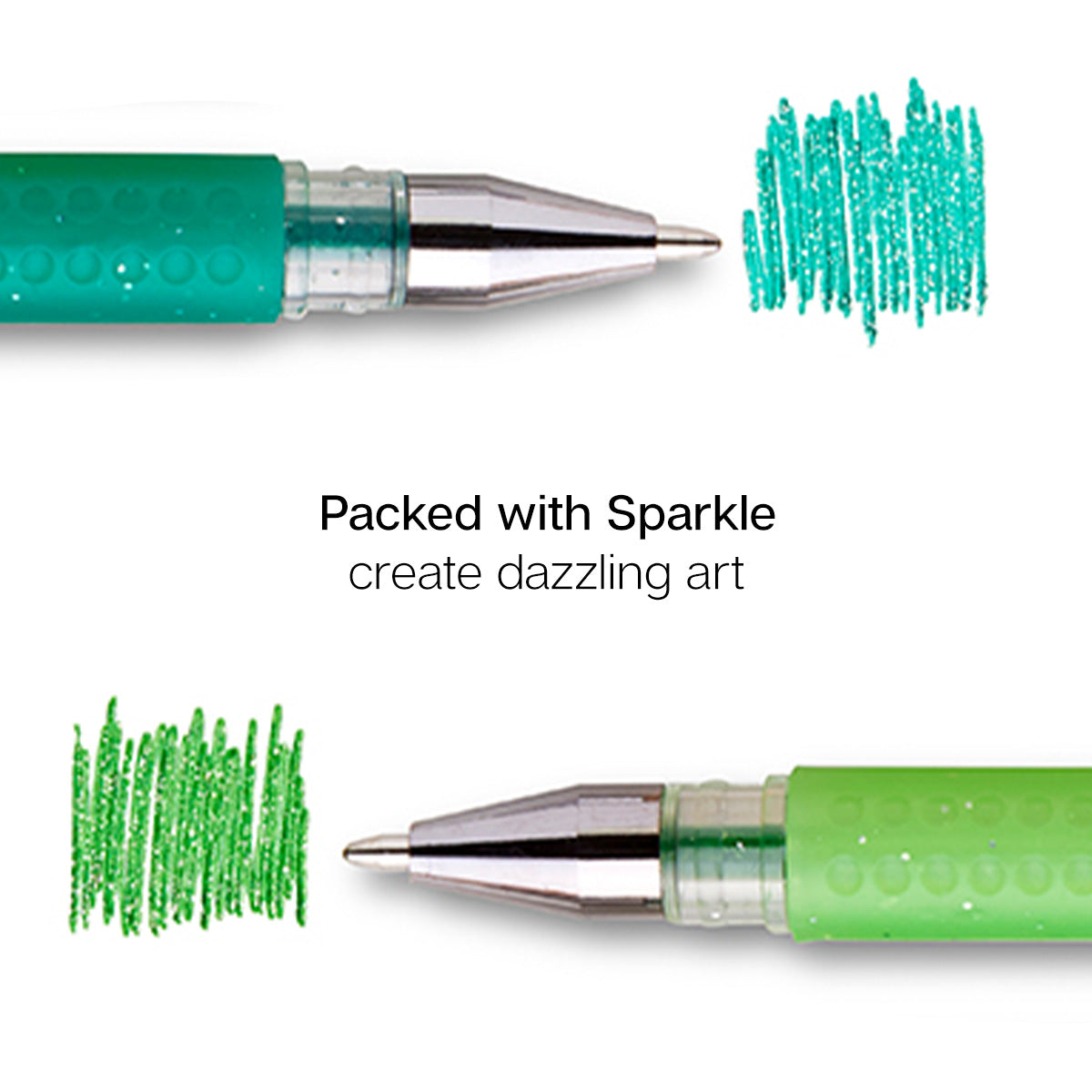 Gel Pens 24 Green Tone Colors