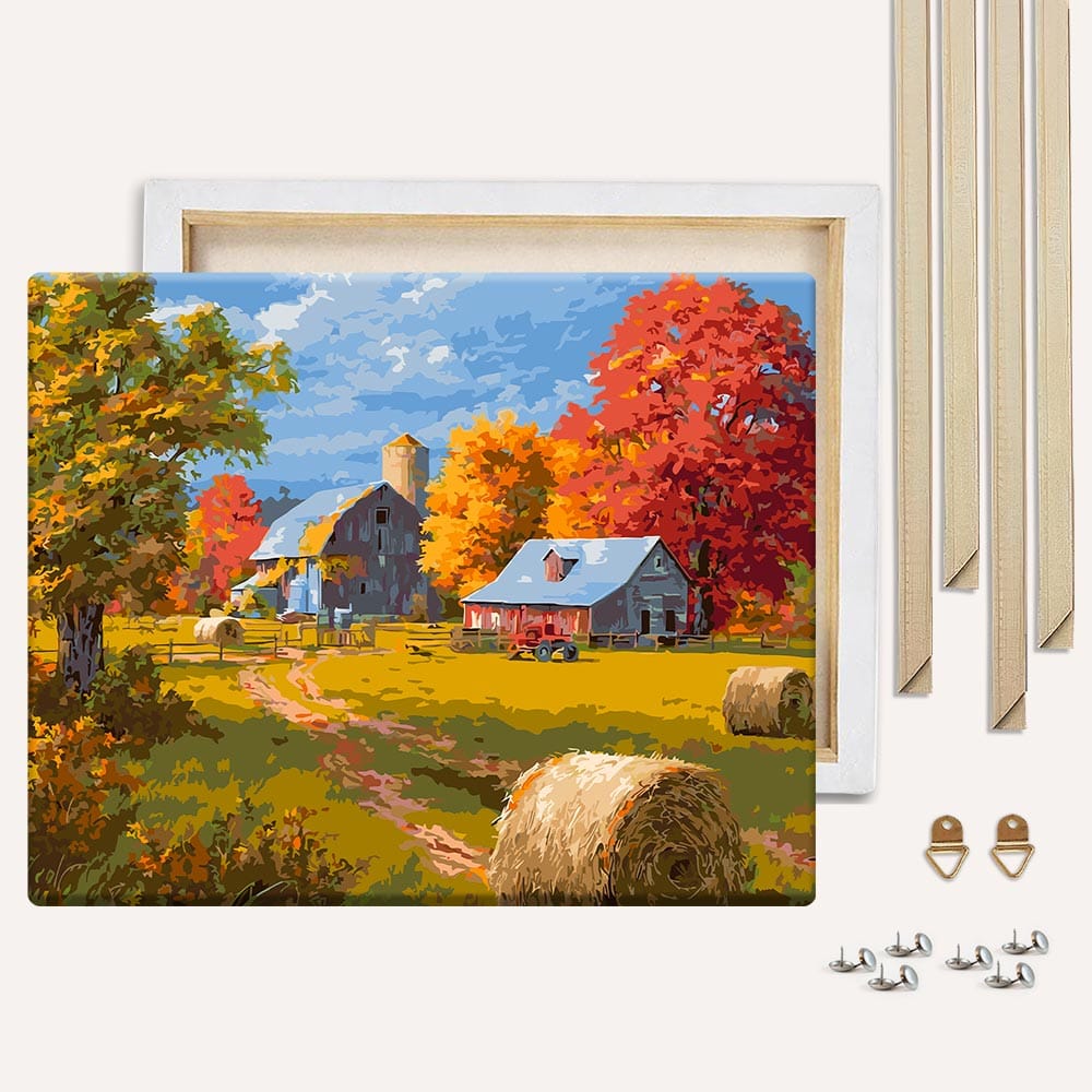 Autumn in the Countryside - Paint By Numbers Kit