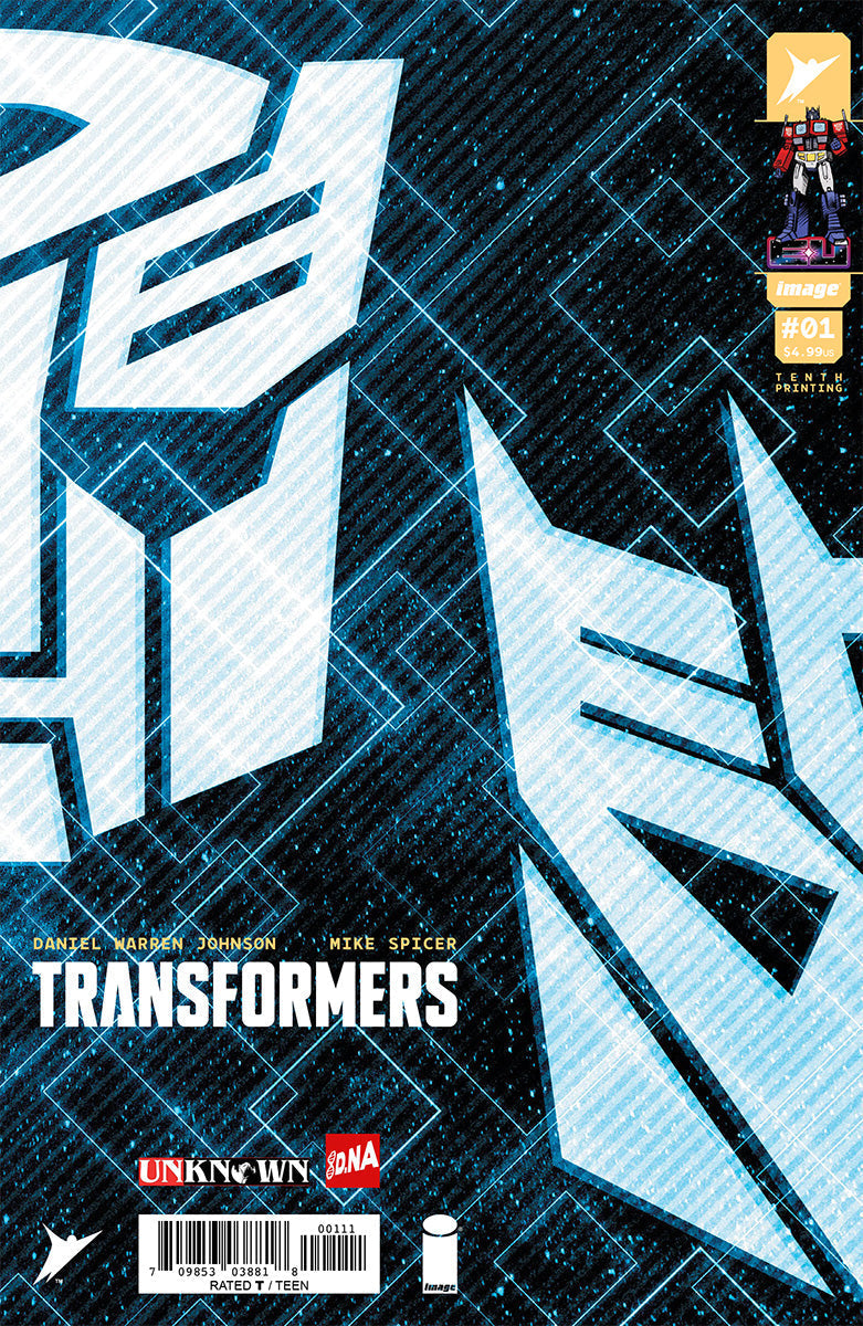 TRANSFORMERS #1 10th PTG SIGNED Nakayama FOIL Virgin EXCL Unknown w/COA