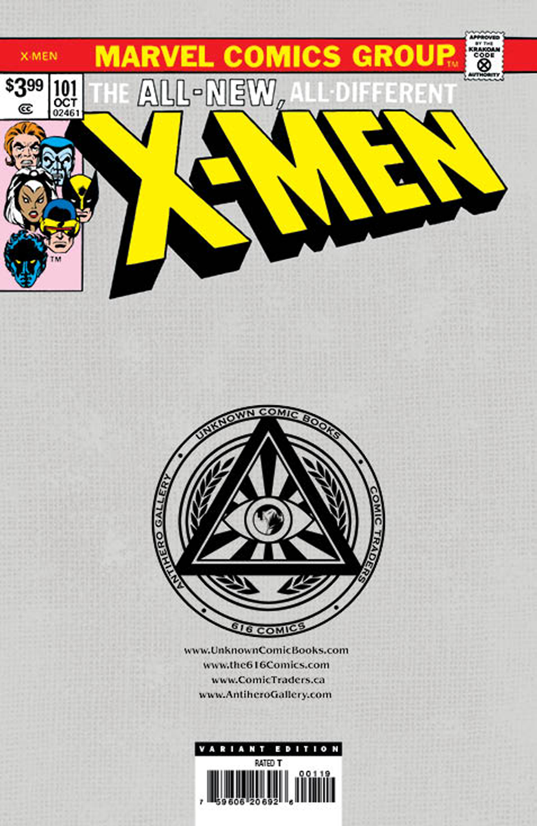 X-Men #101 Facsimile Edition Unknown Comics Nathan Szerdy Exclusive Gr