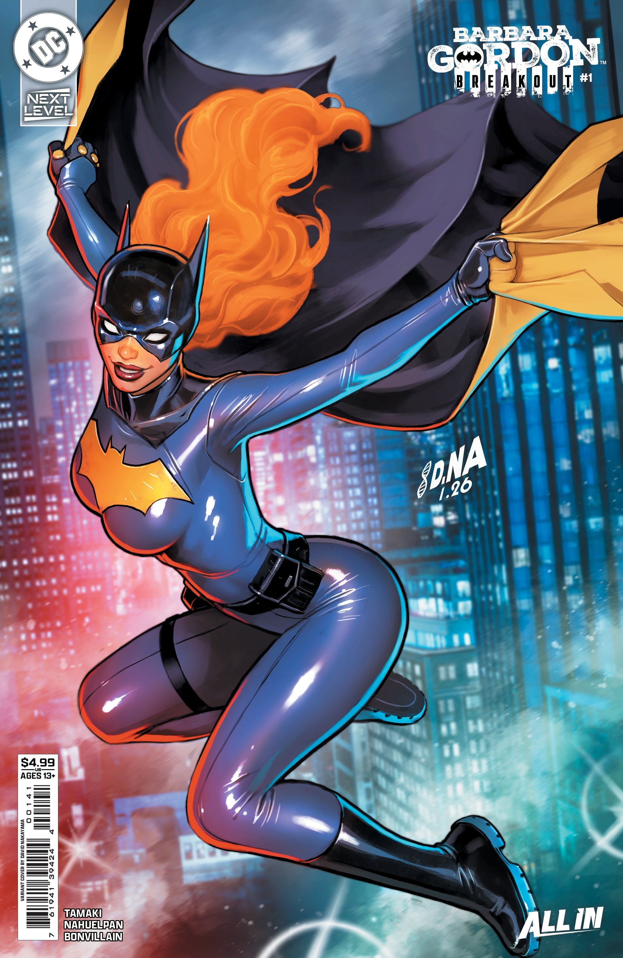 [Signed by David Nakayama] BARBARA GORDON BREAKOUT #1 CVR C DAVID NAKAYAMA CARD STOCK VAR (01/13/2026)