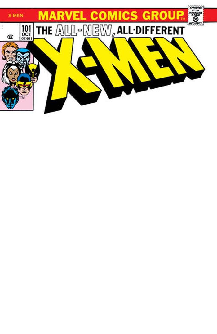 [10 PACK] X-Men #101 Facsimile Edition Unknown Comics Exclusive Blank Var 2023