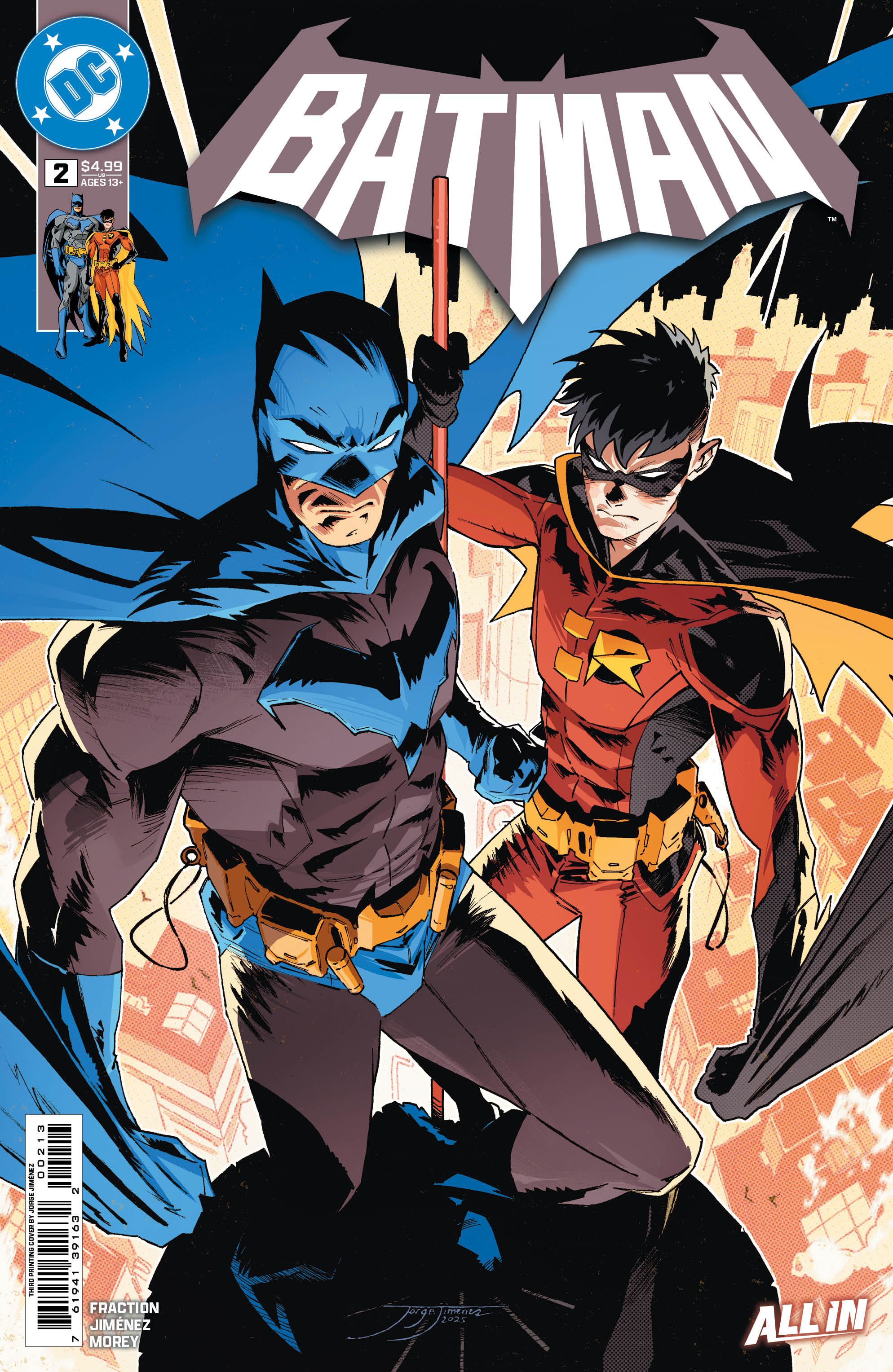 Batman #2 3rd Print A Jorge Jimenez Variant (02/04/2026) Dc