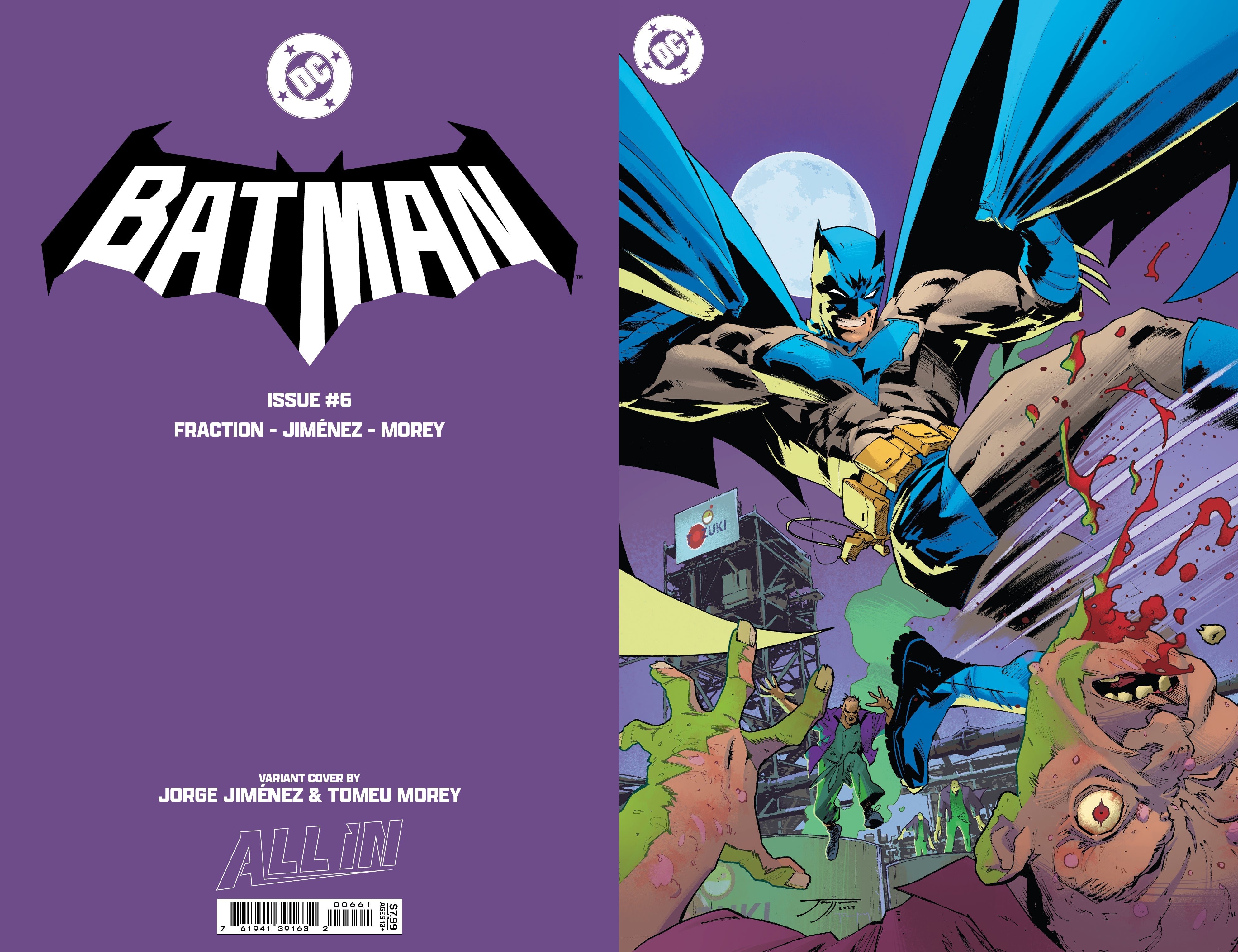 Batman #6 G Jorge Jimenez Foil Variant (02/04/2026) Dc