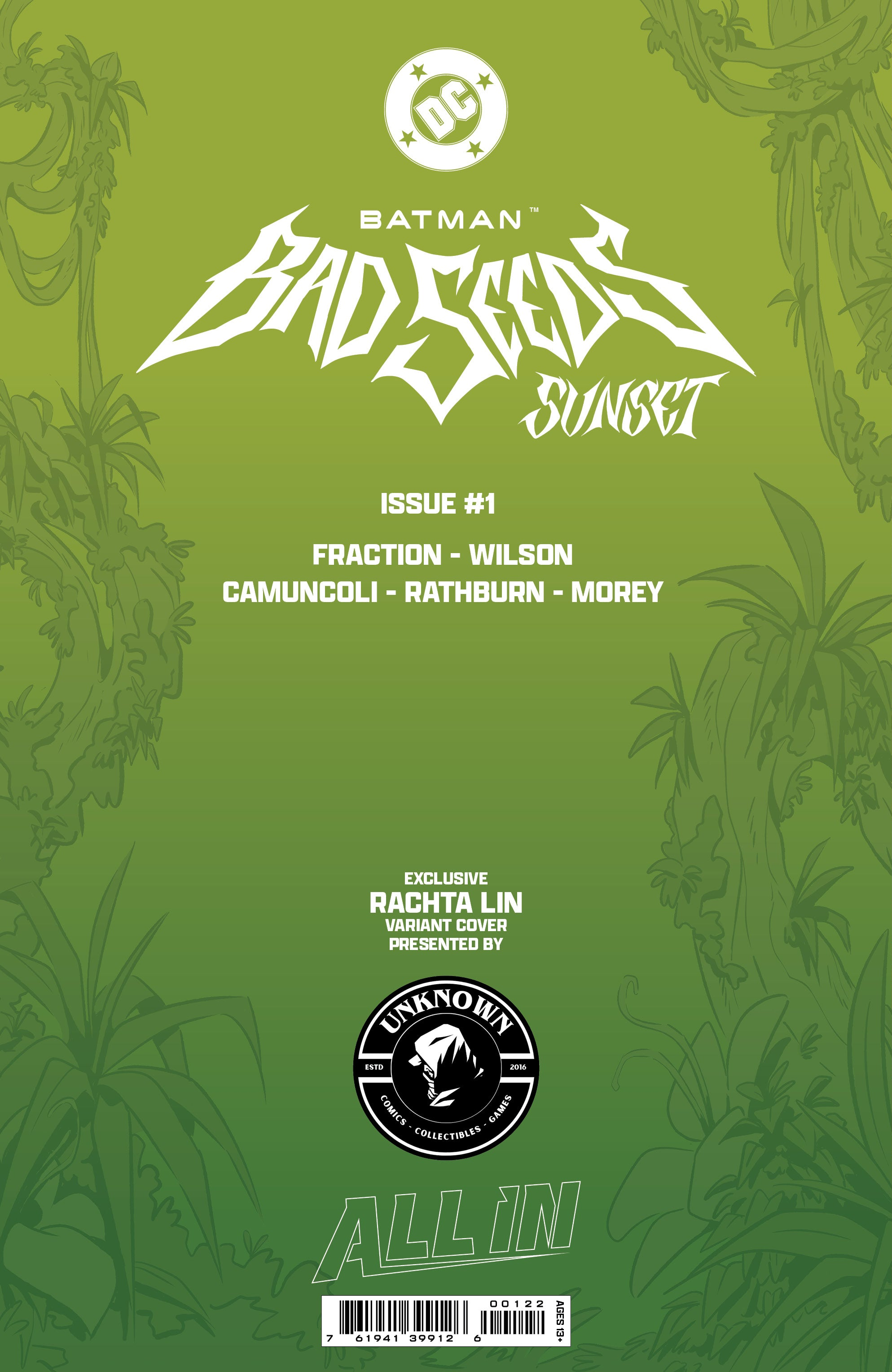 BATMAN BAD SEEDS SUNSET #1 RACHTA LIN EXCLUSIVE VAR (08/26/2026)
