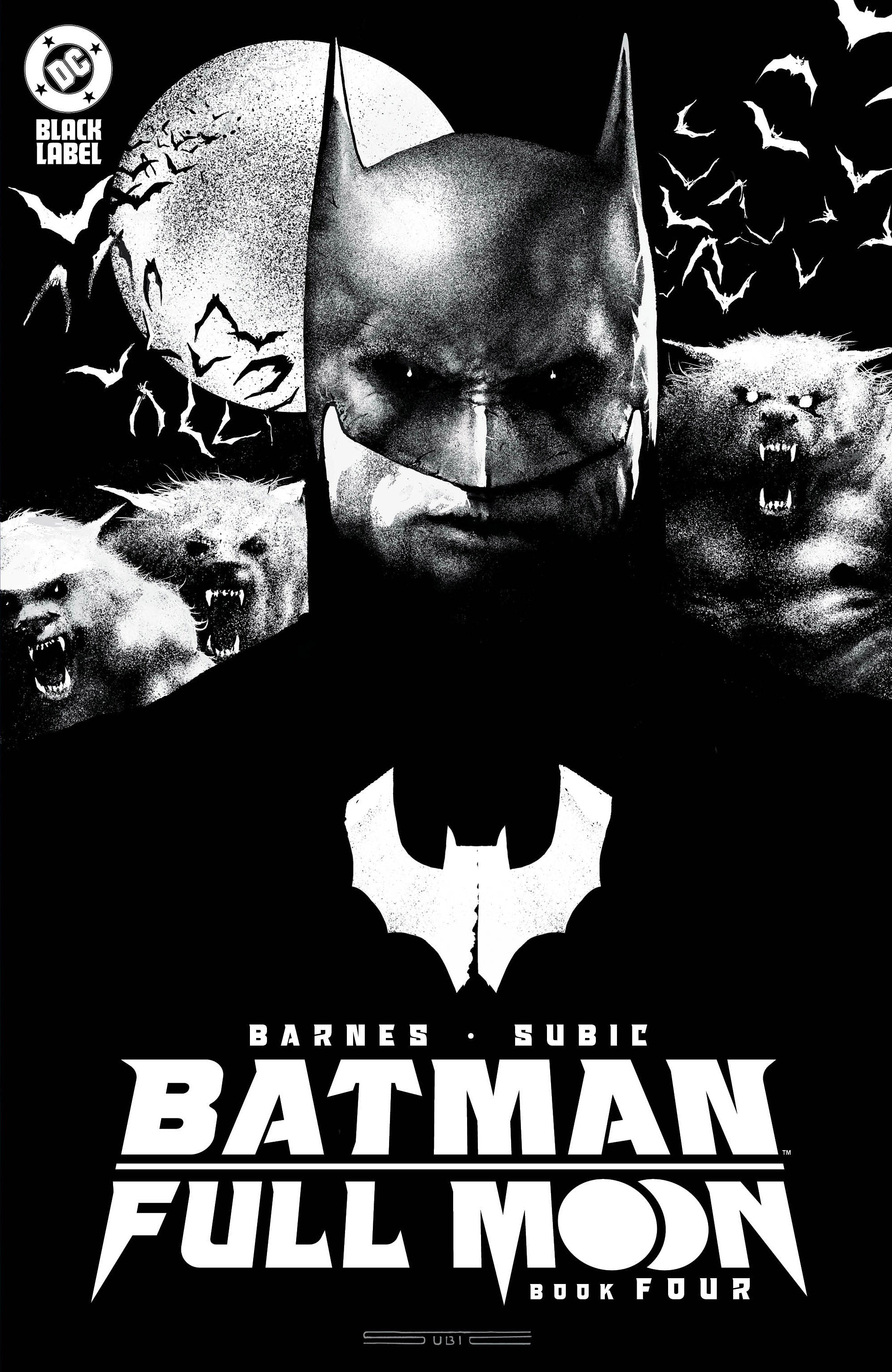 Batman Full Moon #4 (Of 4) A Stevan Subic Rodney Barnes Glow-In-The-Dark (03/05/2025) Dc