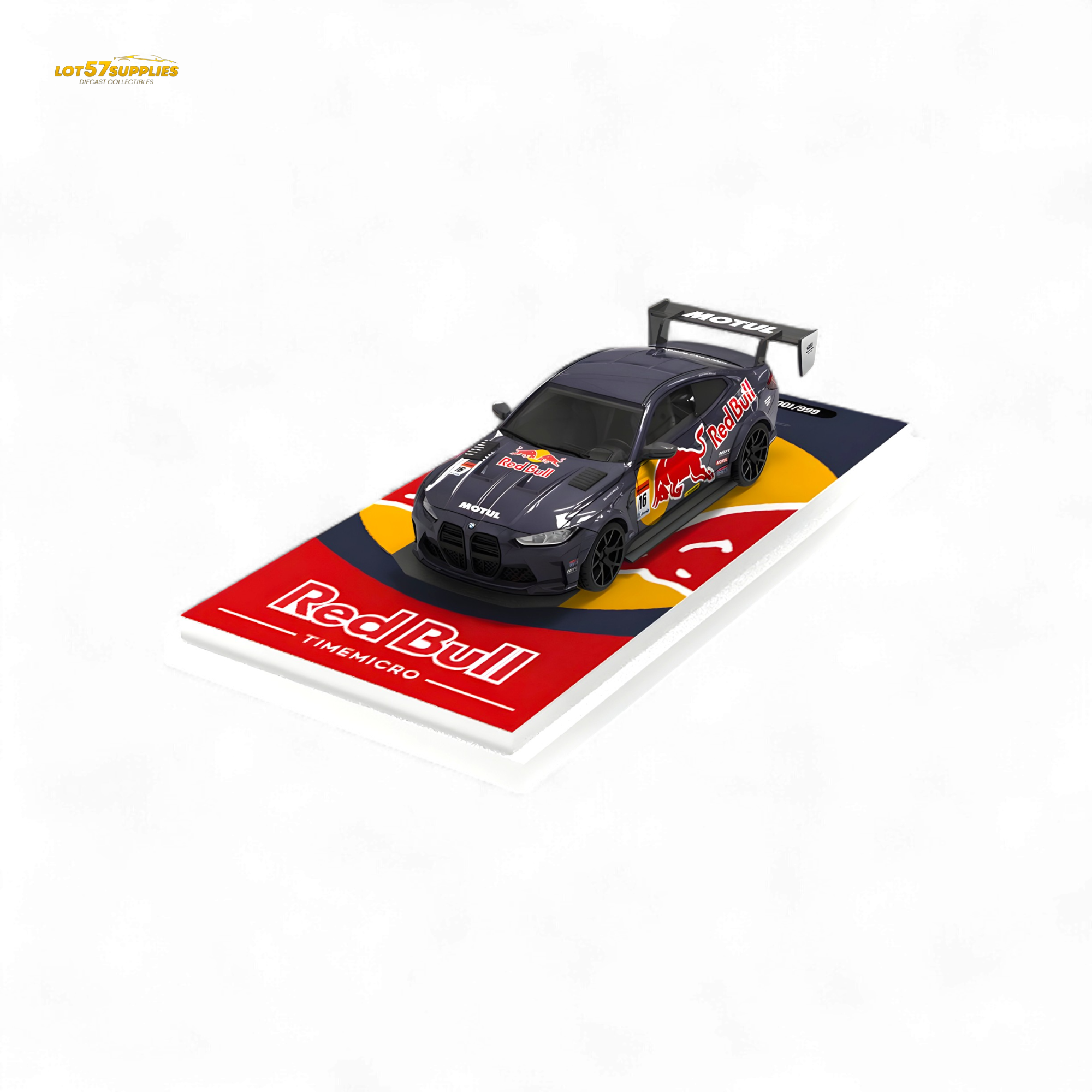 TimeMicro BMW M4 Modified Widebody R e d B u l l Ordinary 1:64