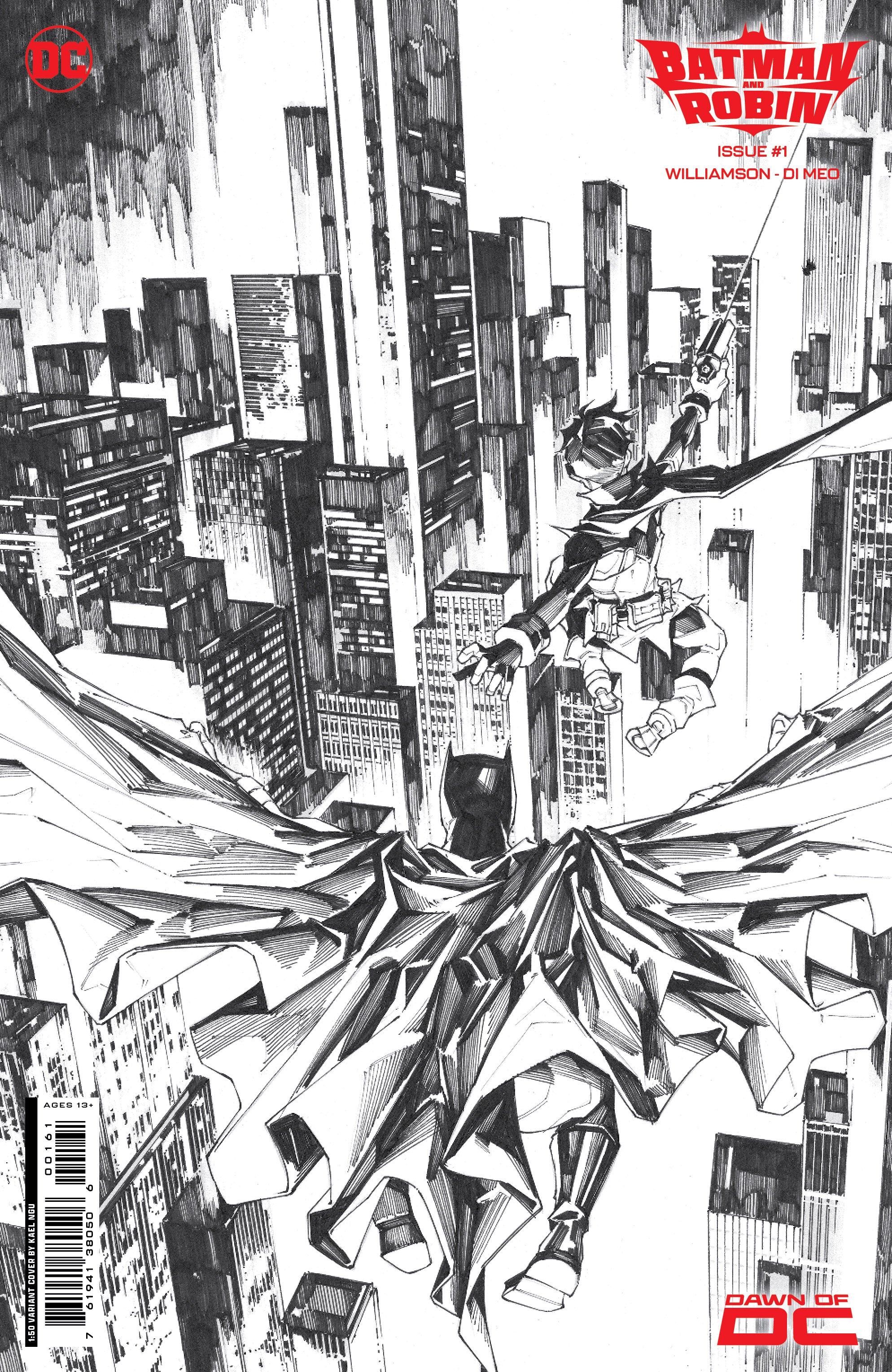 Batman And Robin #1 F 1:50 Kael Ngu Variant (09/12/2023) Dc