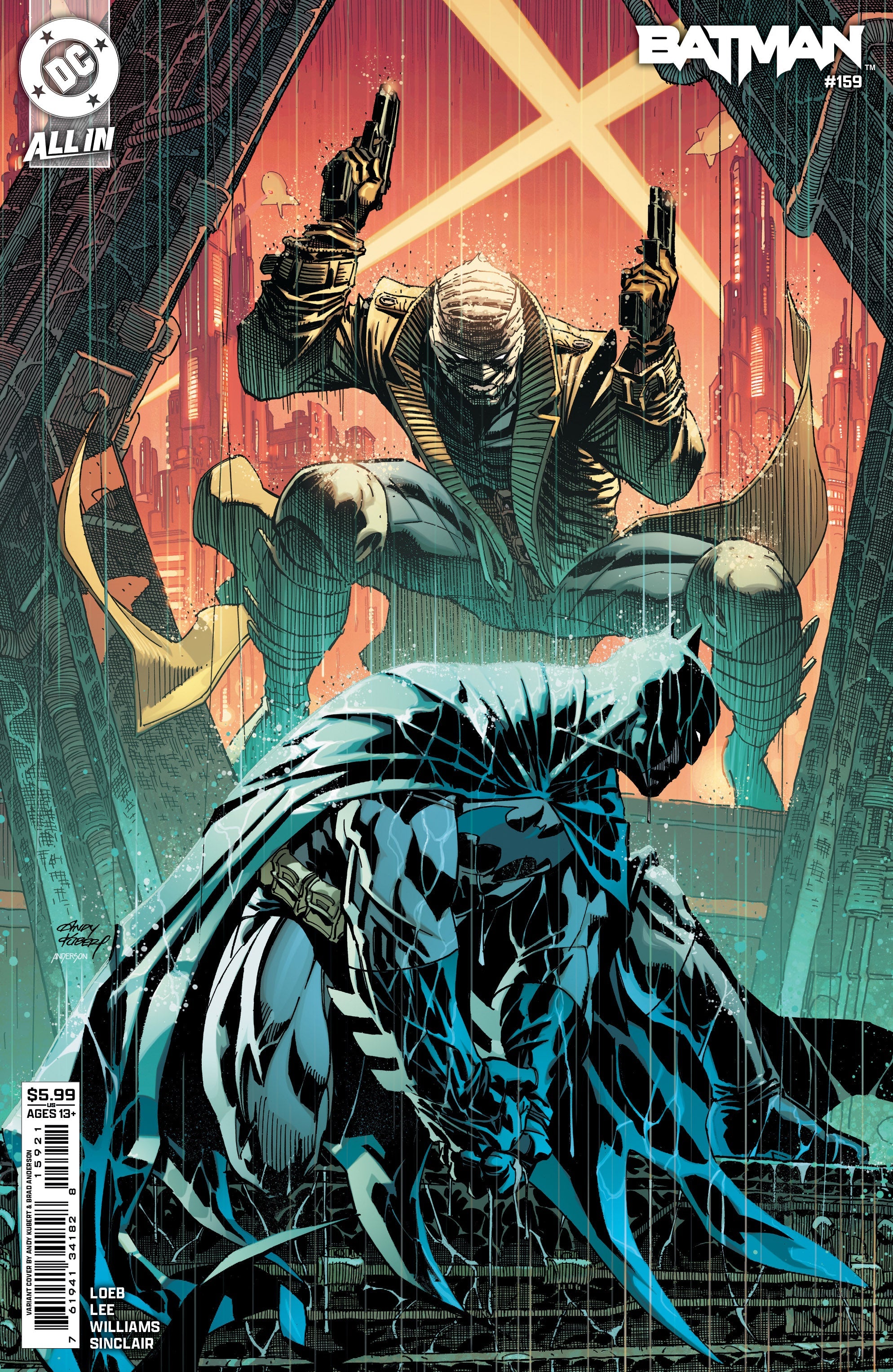 Batman #159 A1 Cover Set Of 9 1:25 1:50 1:100 (04/23/2025) Dc