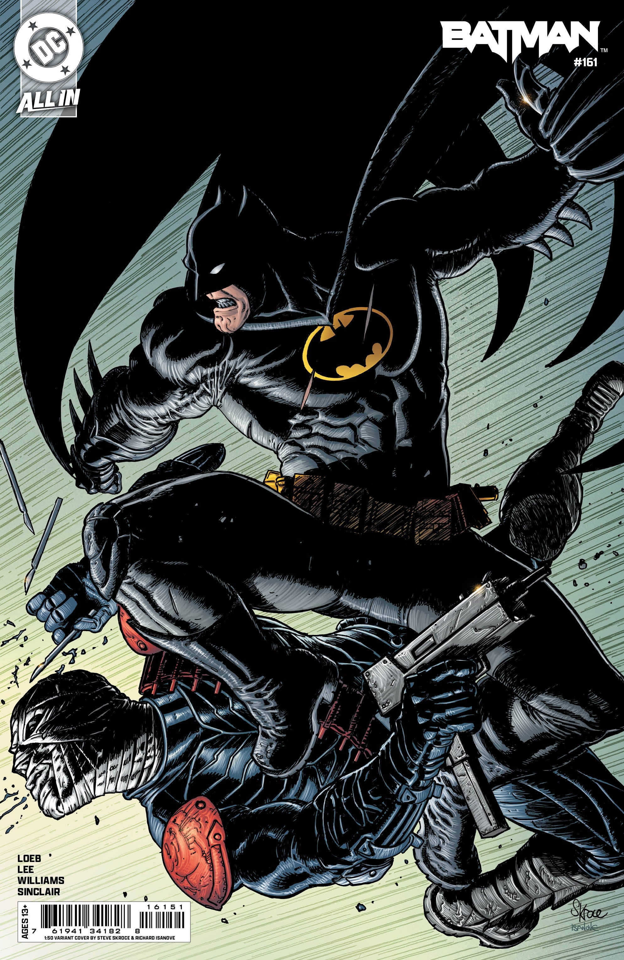 Batman #161 H 1:50 Steve Skroce Variant (07/23/2025) Dc