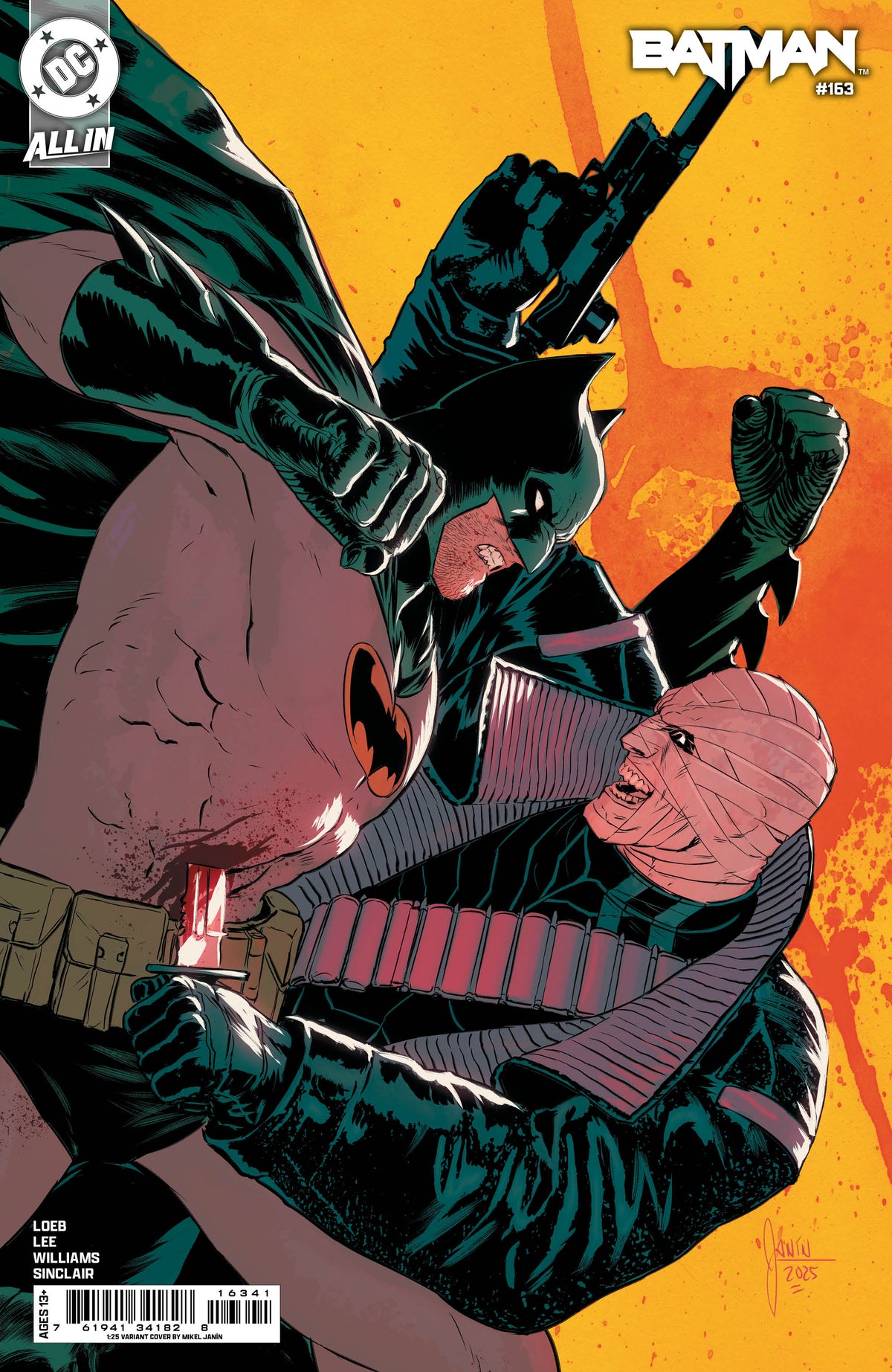 Batman #163 N 1:25 Mikel Janin Variant (05/27/2026) Dc