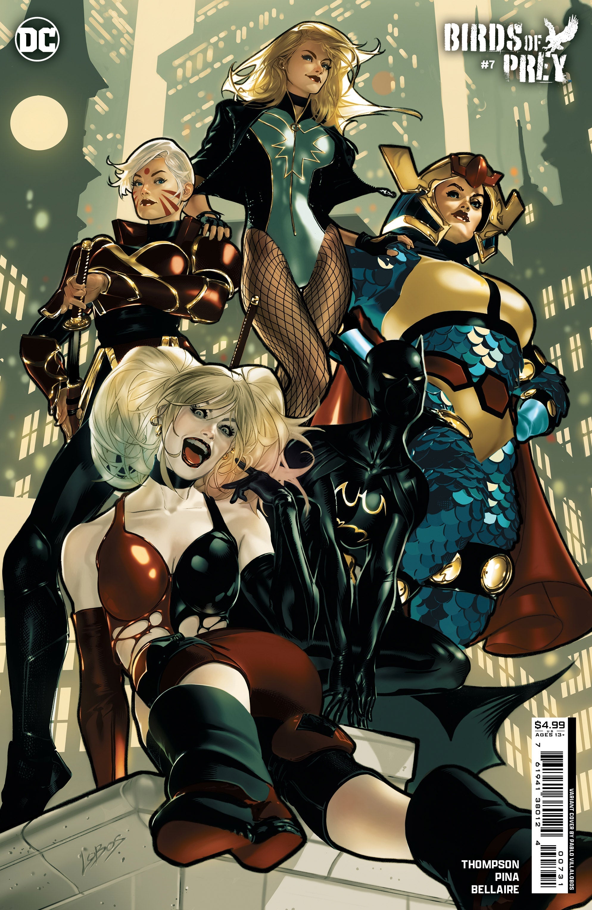 Birds Of Prey #7 C Pablo Villalobos GGA Variant (03/05/2024) Dc