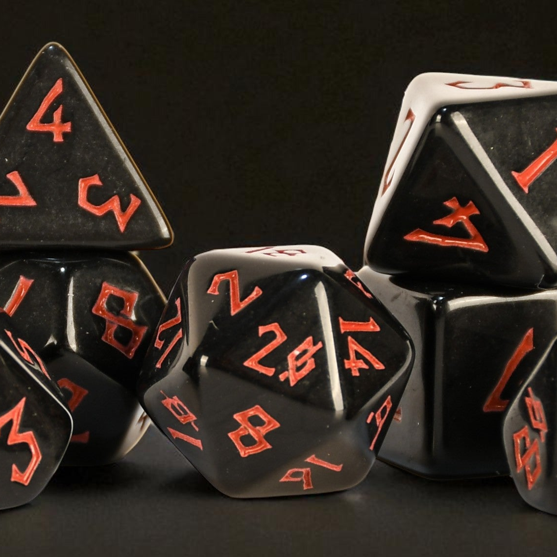 Banishment Acrylic Dice Set