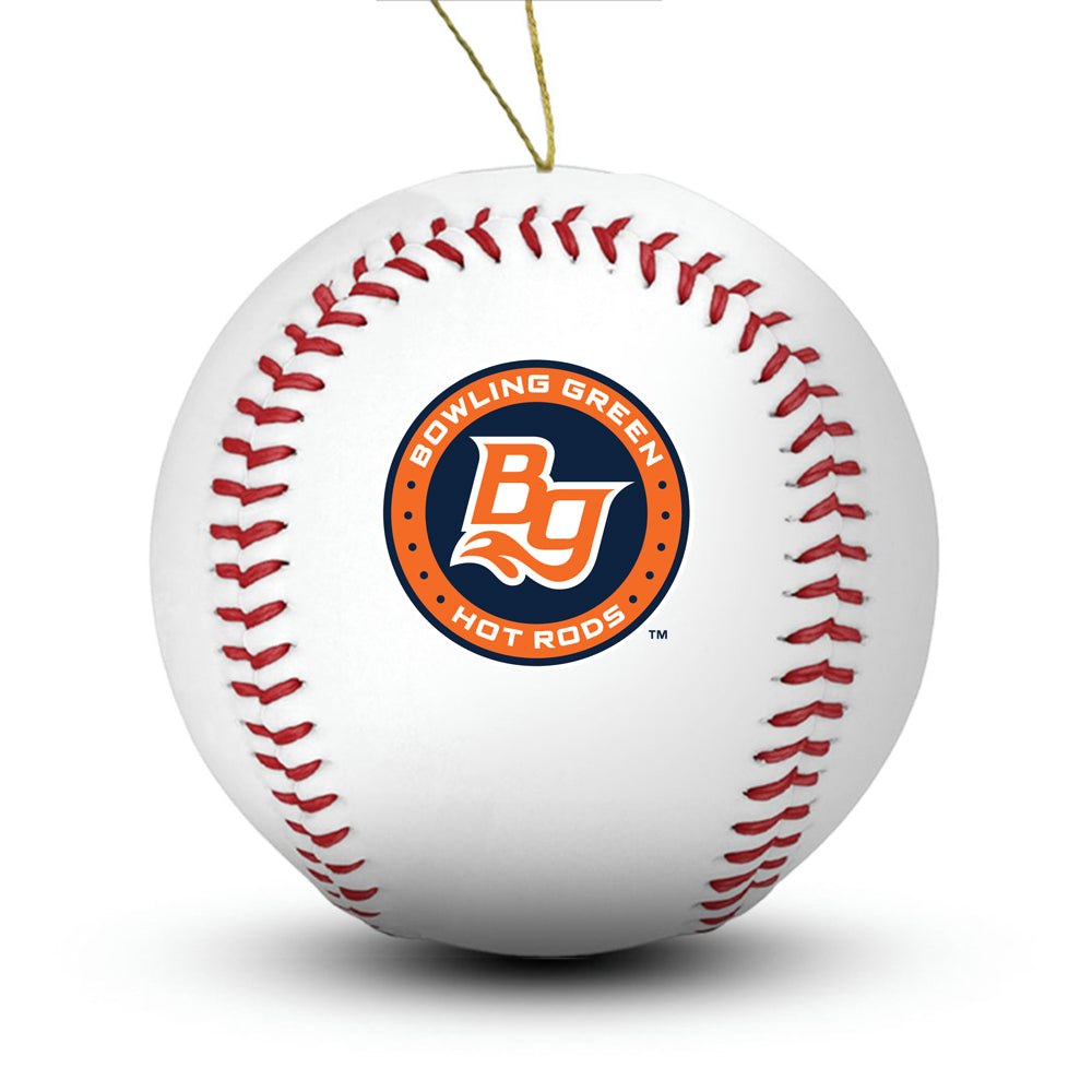 Bowling Green Hot Rods Baseball Ornament - Authentic Series