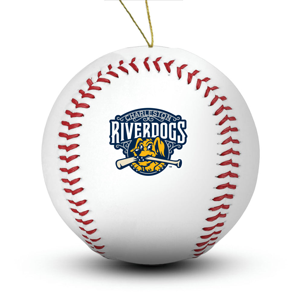 Charleston RiverDogs Baseball Ornament - Authentic Series