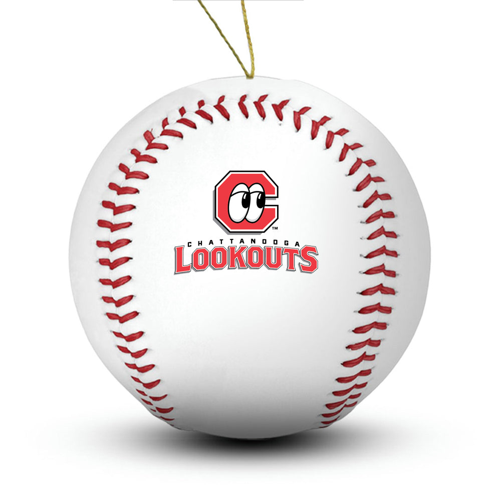 Chattanooga Lookouts Baseball Ornament - Authentic Series