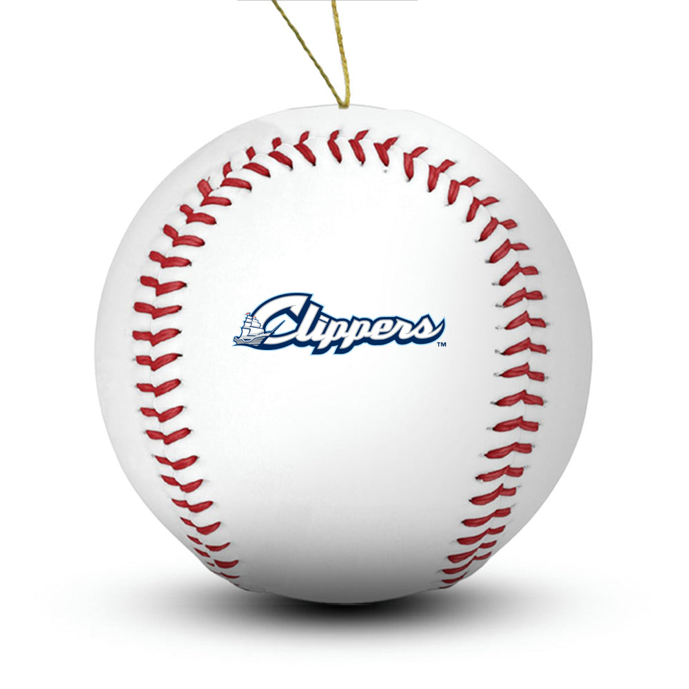 Columbus Clippers Baseball Ornament - Authentic Series