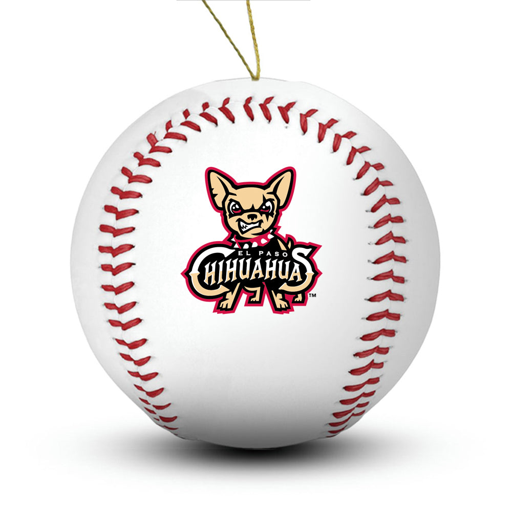 El Paso Chihuahuas Baseball Ornament - Authentic Series