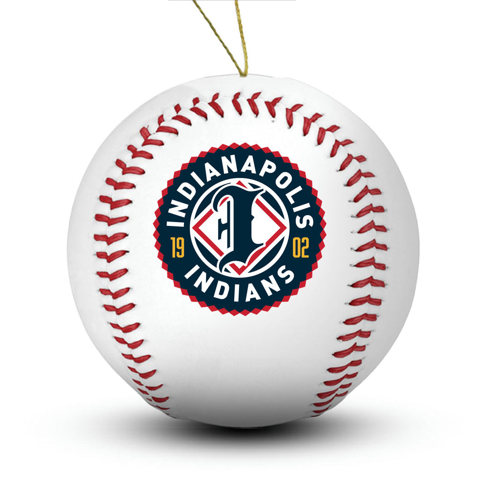 Indianapolis Indians Baseball Ornament - Authentic Series