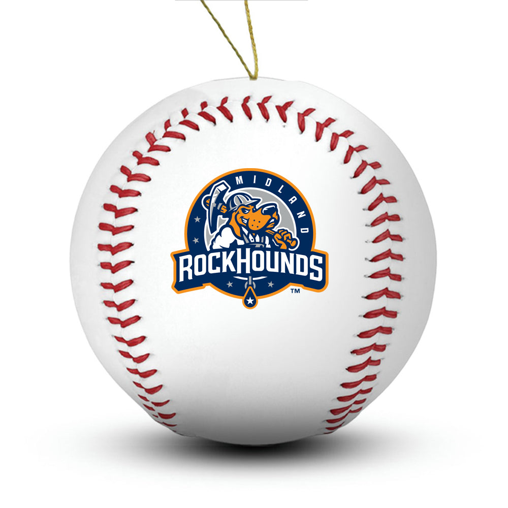 Midland RockHounds Baseball Ornament - Authentic Series