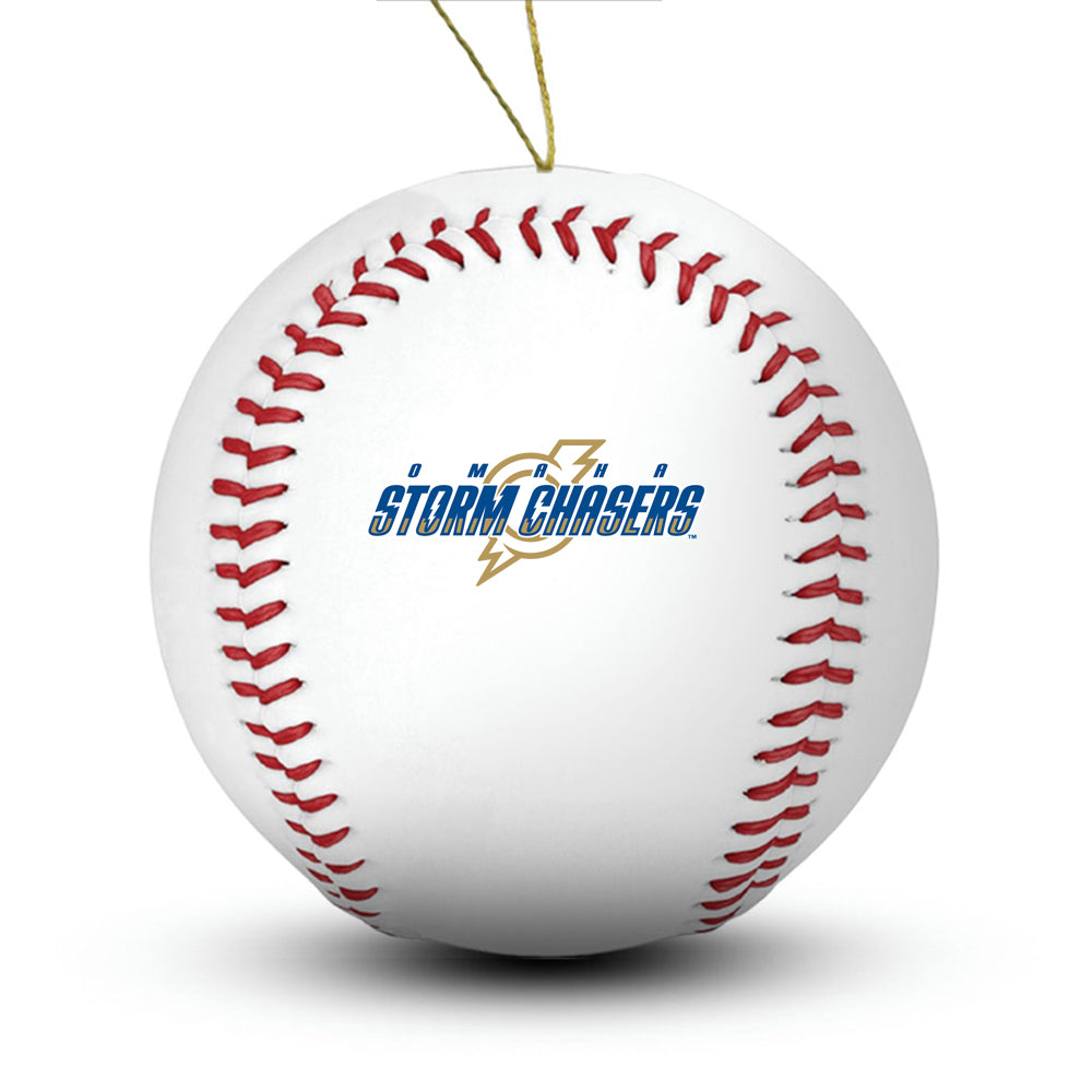 Omaha Storm Chasers Baseball Ornament - Authentic Series