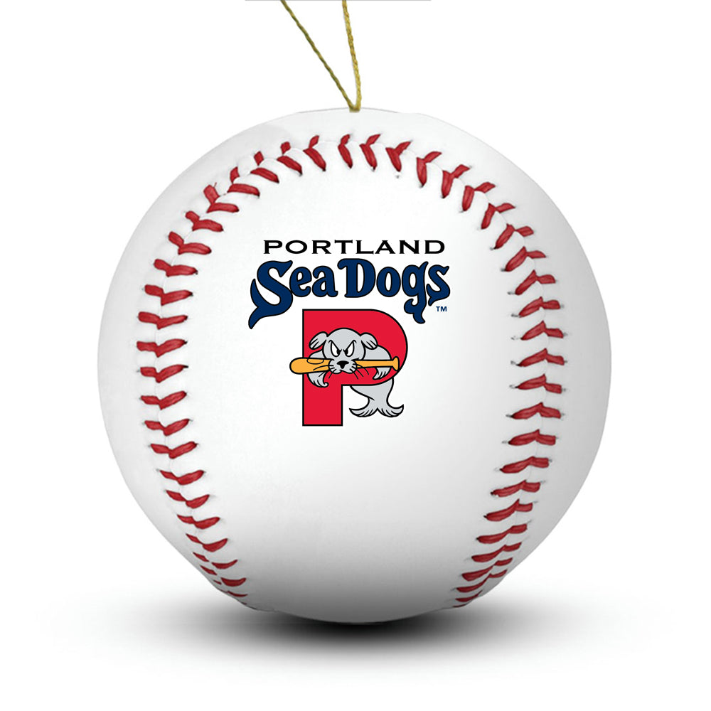 Portland Sea Dogs Baseball Ornament - Authentic Series