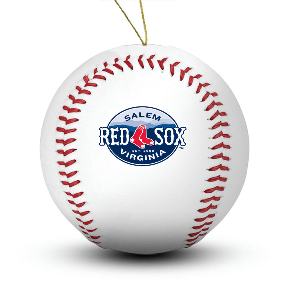 Salem Red Sox Baseball Ornament - Authentic Series
