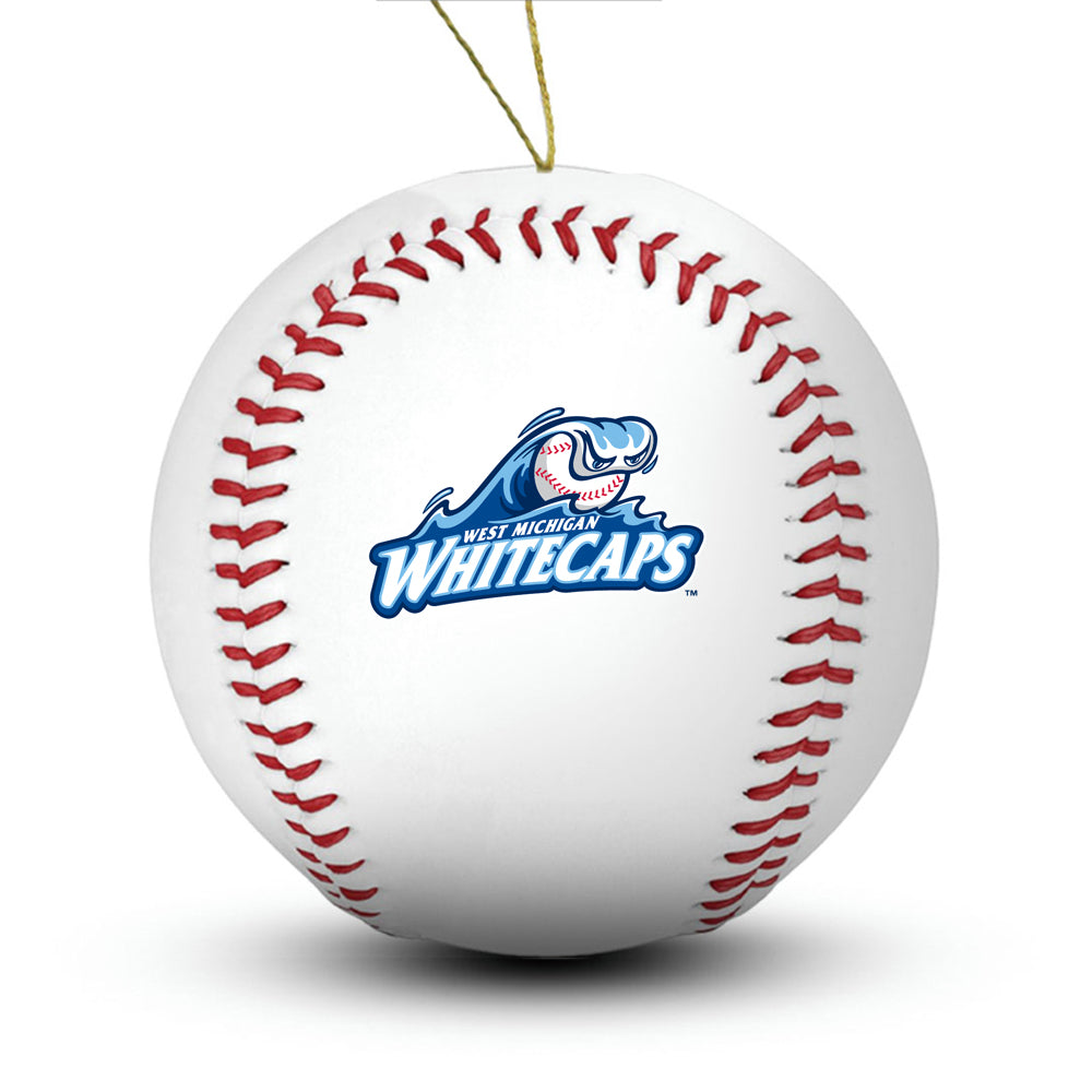 West Michigan Whitecaps Baseball Ornament - Authentic Series