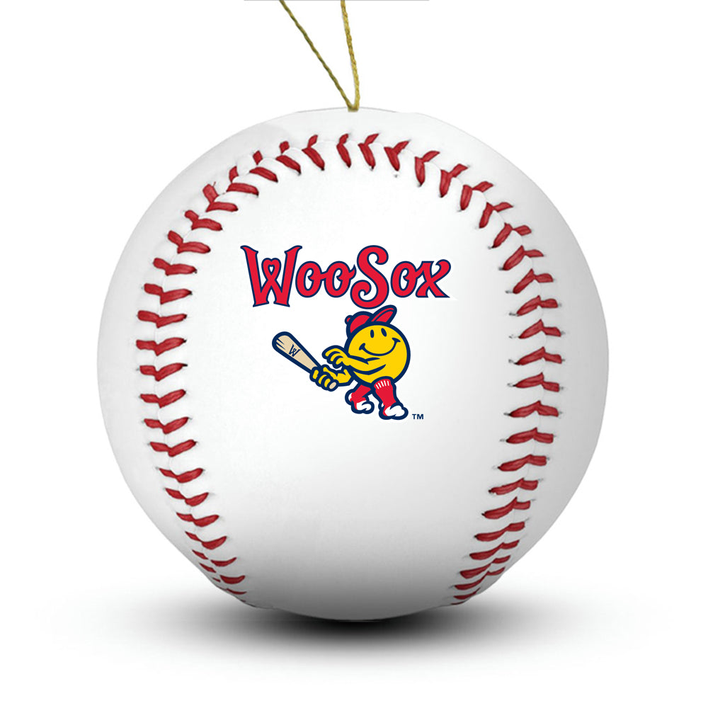 Worcester Red Sox Baseball Ornament - Authentic Series