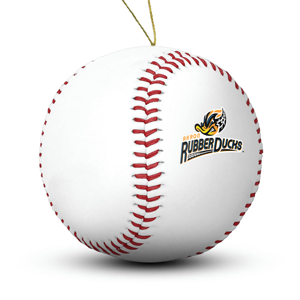 Akron Rubberducks Baseball Ornament - Authentic Series