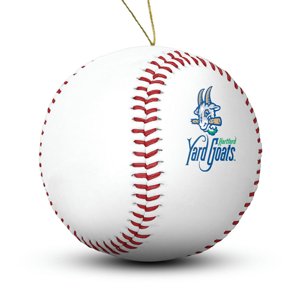 Hartford Yard Goats Baseball Ornament - Authentic Series