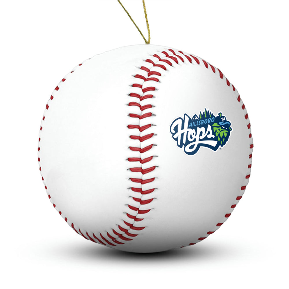 Hillsboro Hops Baseball Ornament - Authentic Series