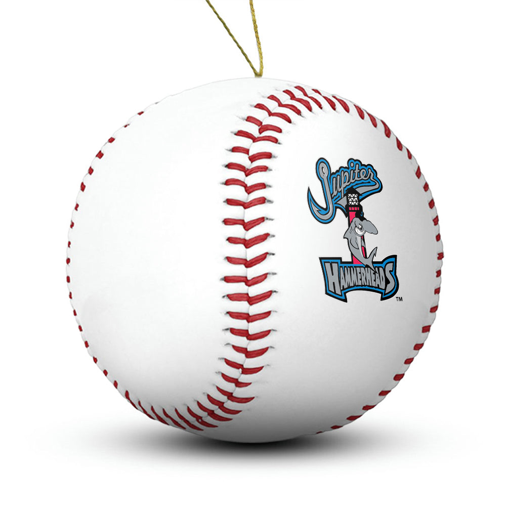 Jupiter Hammerheads Baseball Ornament - Authentic Series