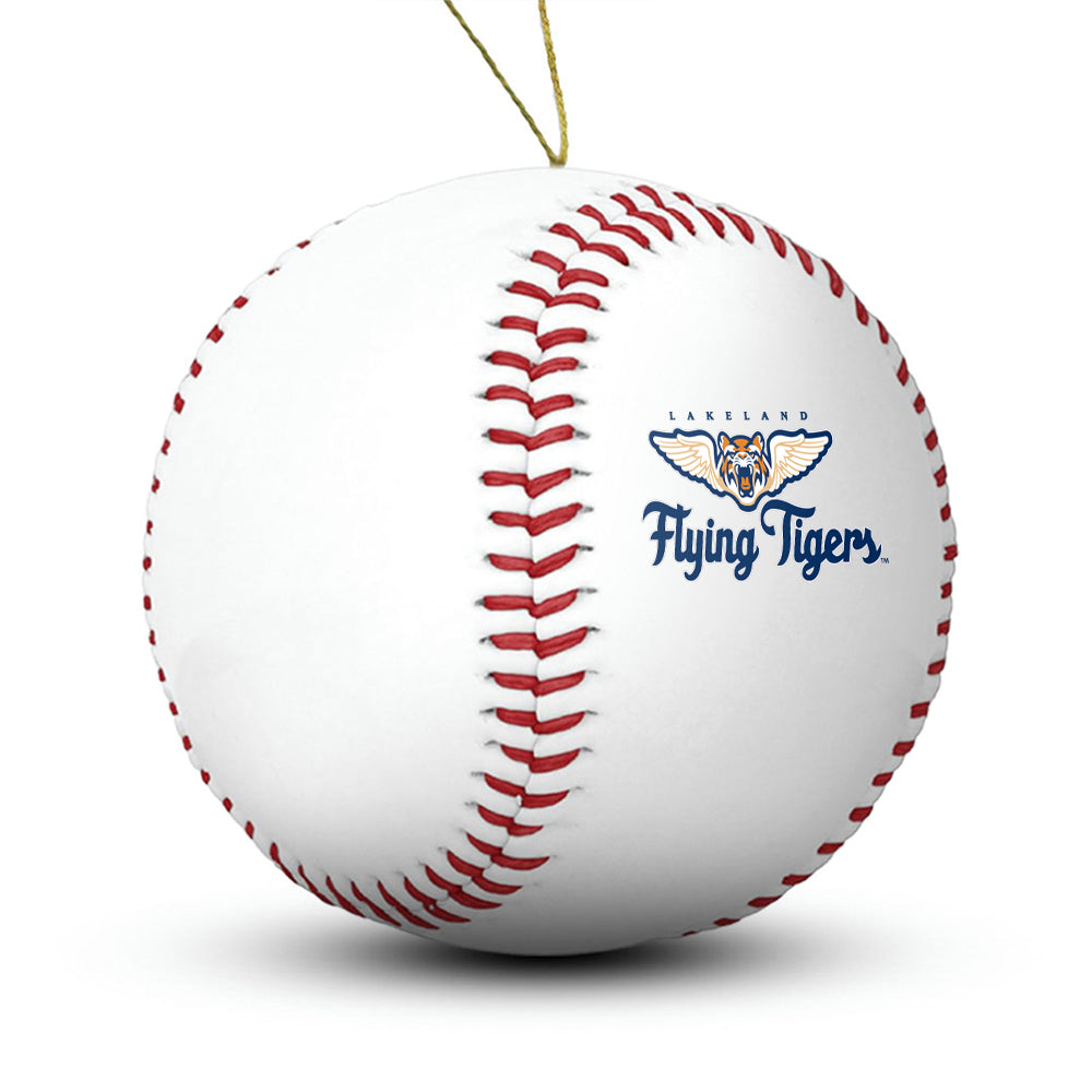 Lakeland Flying Tigers Baseball Ornament - Authentic Series