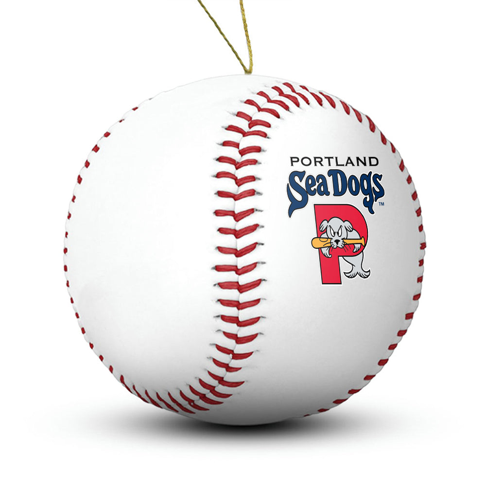 Portland Sea Dogs Baseball Ornament - Authentic Series