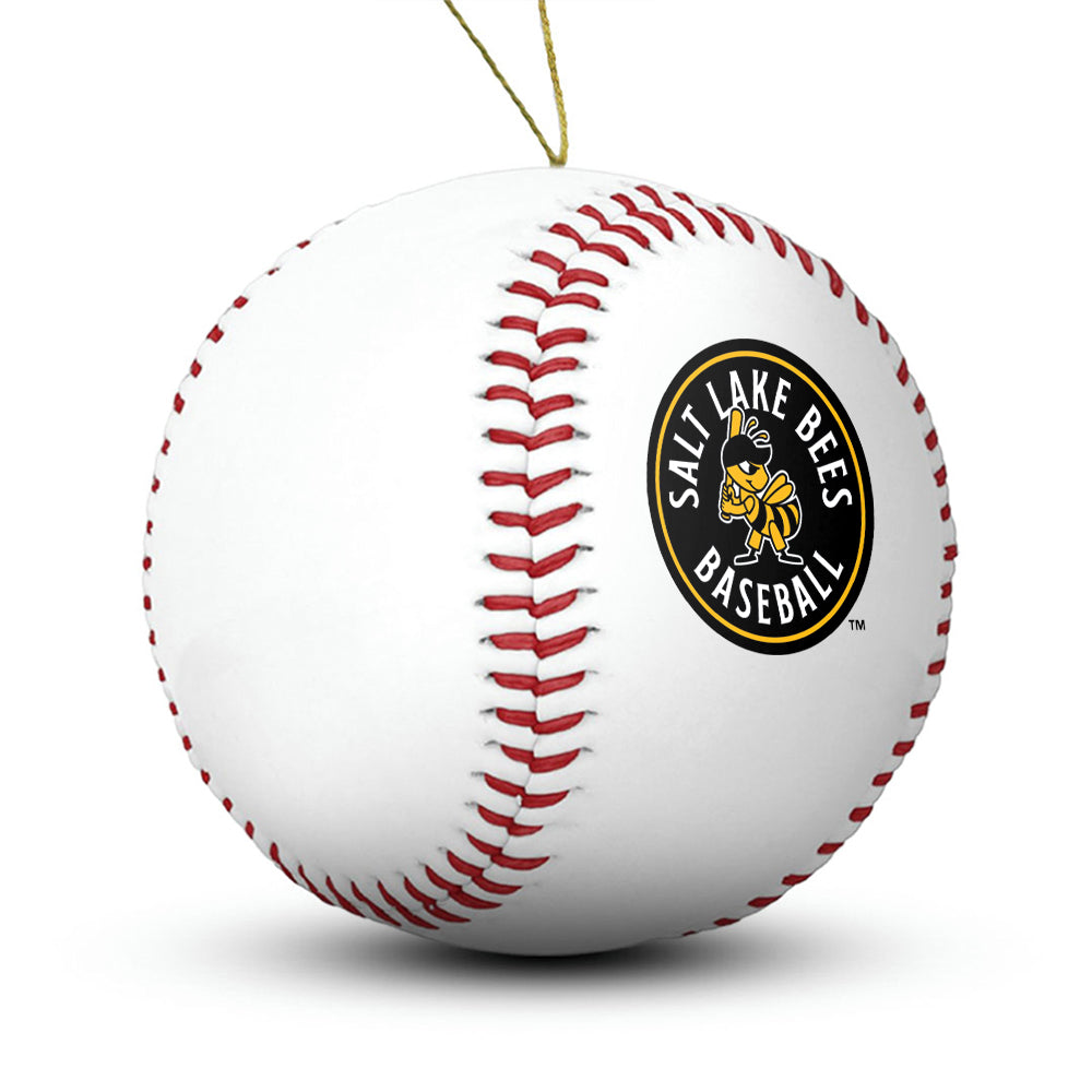 Salt Lake Bees Baseball Ornament - Authentic Series