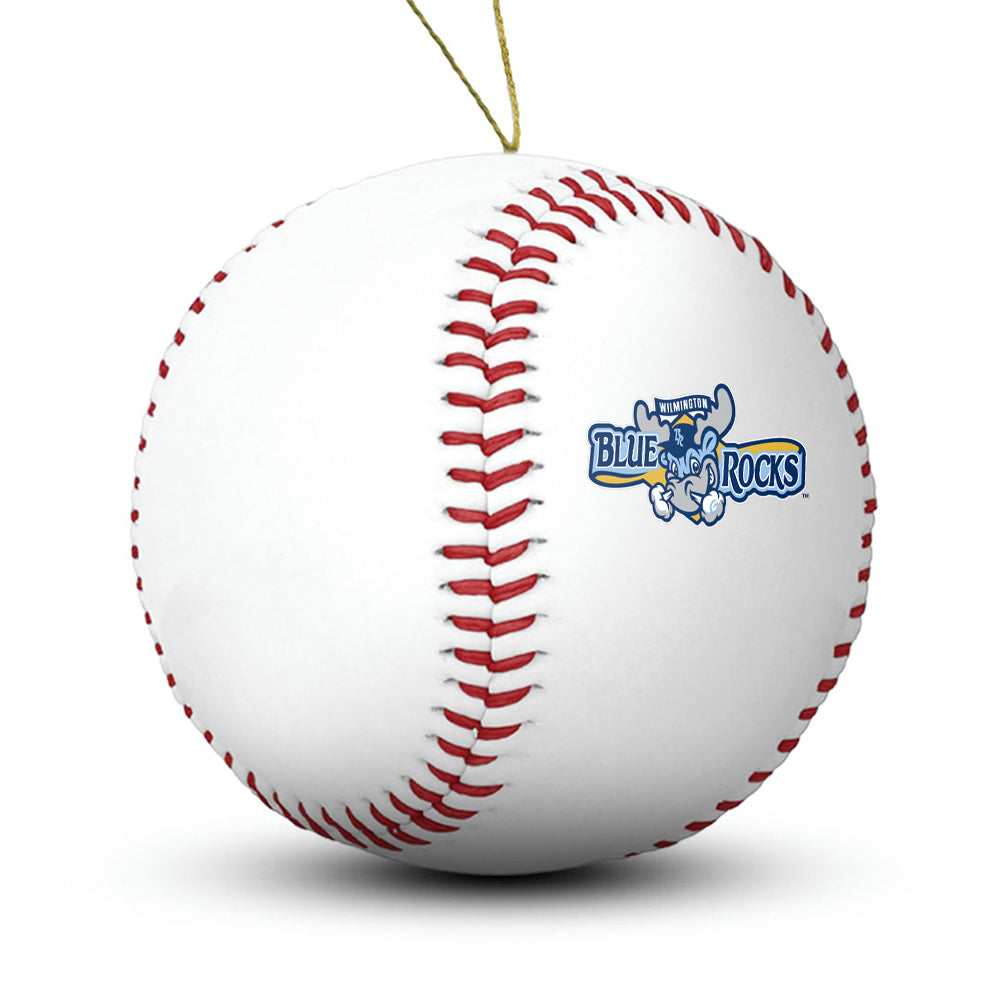 Wilmington Blue Rocks Baseball Ornament - Authentic Series