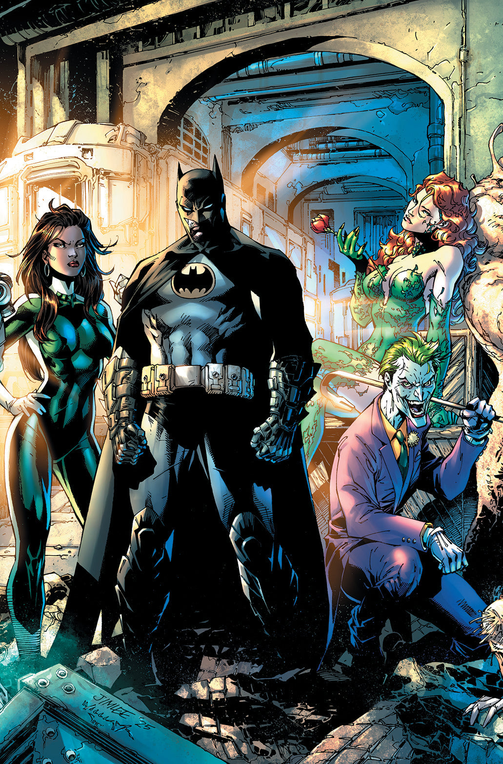Batman #163 B Jim Lee & Scott Williams Batman Connecting Middle Variant (05/27/2026) Dc
