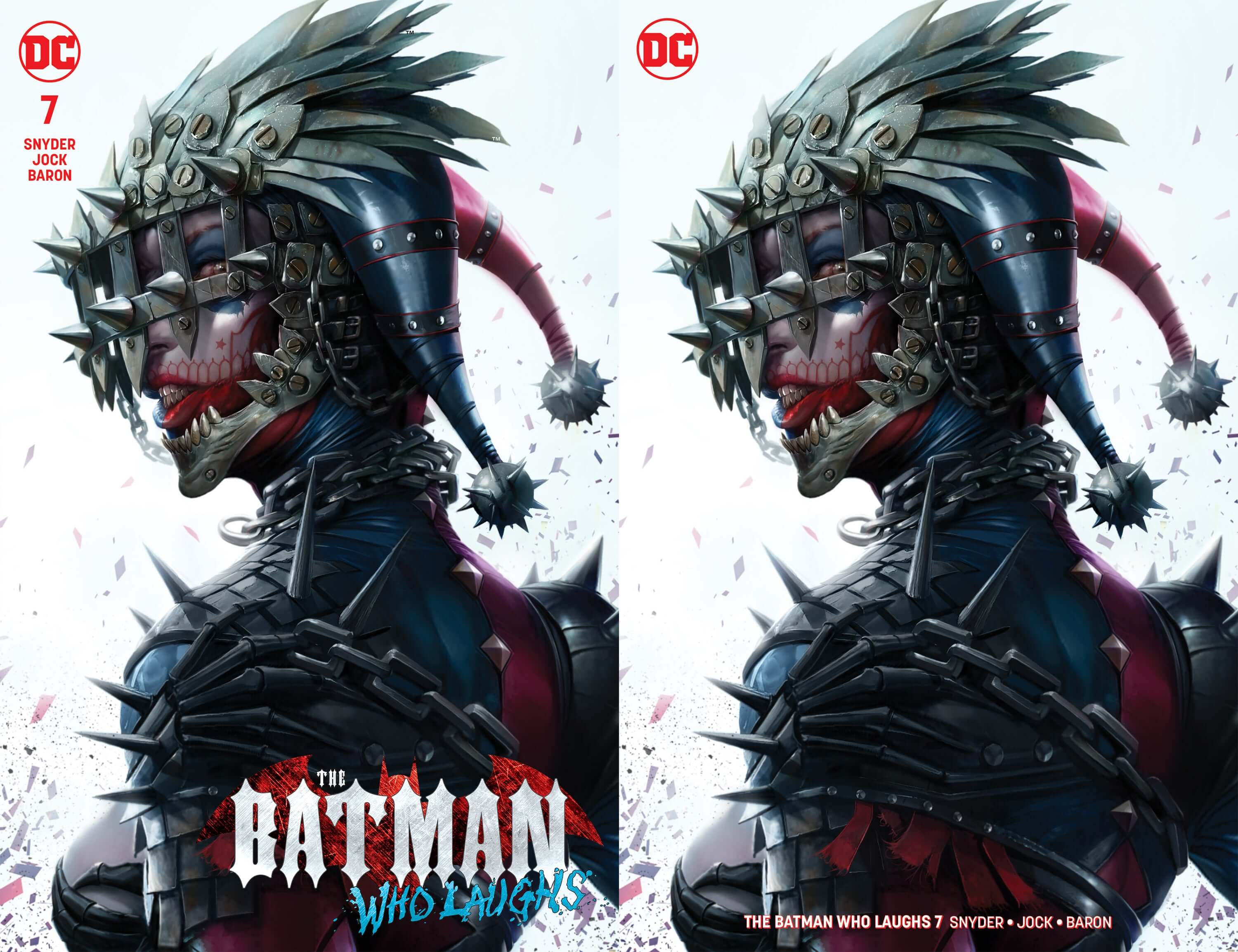 BATMAN WHO LAUGHS #7 (OF 7) Francesco Mattina Variant Trade + Minimal Trade Options Dark Nights Metal (07/31/2019) DC