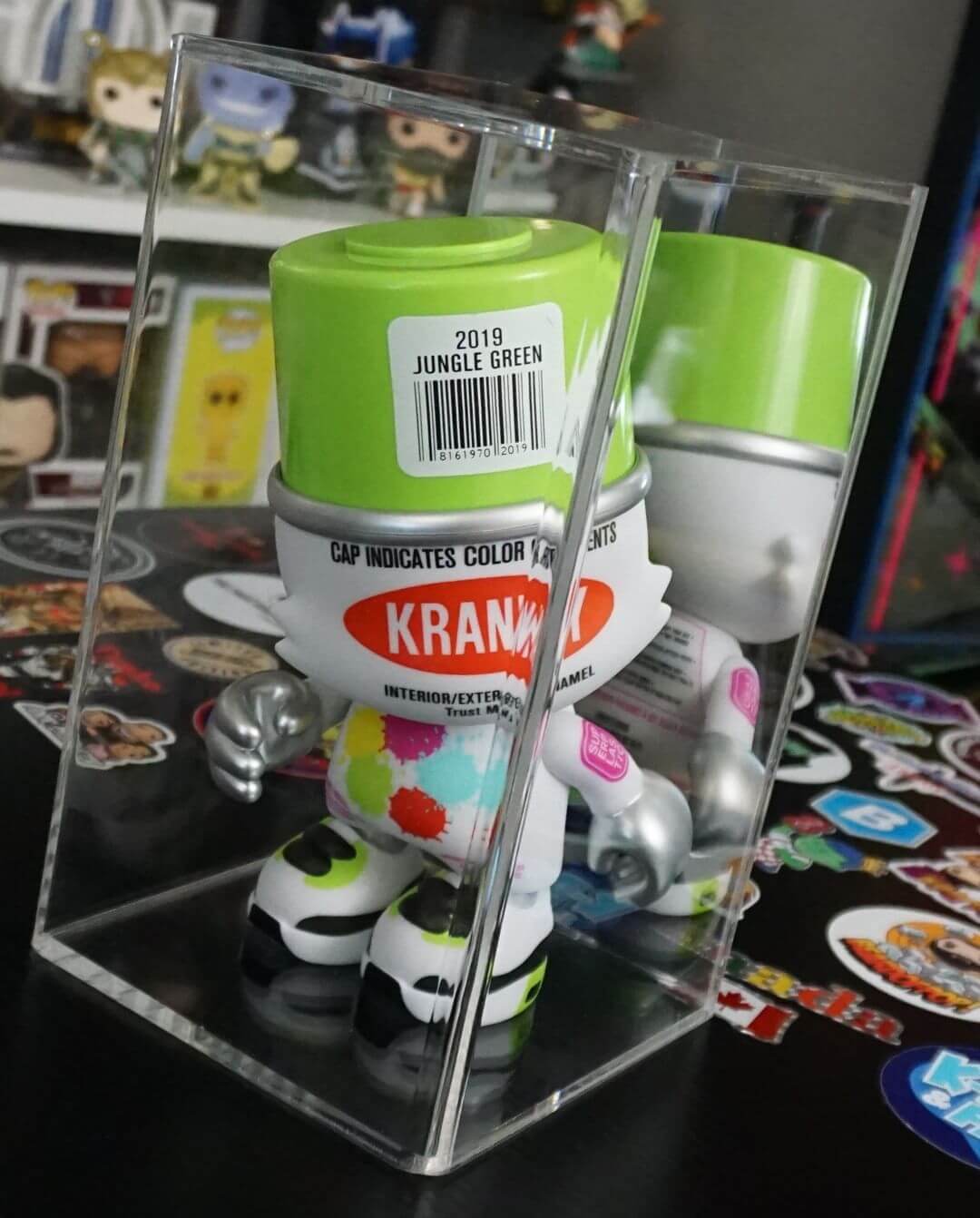 Versatile Acrylic Display Case with Slide Back and Size Options