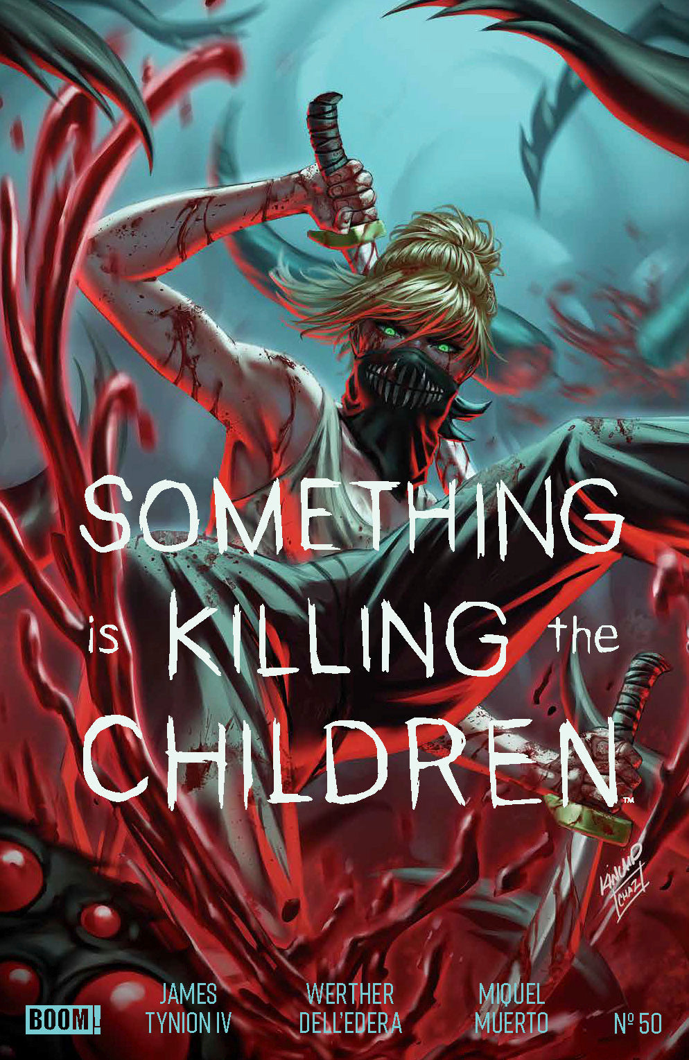 SOMETHING IS KILLING THE CHILDREN #50 SPOT UV RYAN KINCAID NYCC EXCLUSIVE (10/8/26)